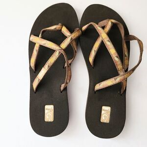 Teva Women's Mush Flip Flop Slip-On Sandals US10